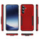 Samsung Galaxy S24+ 5G Pioneer Armor Heavy Duty PC + TPU Phone Case - Red+Black