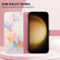 Samsung Galaxy S24+ 5G PT003 Marble Pattern Flip Leather Phone Case - Galaxy Marble White