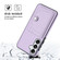 Samsung Galaxy S24+ 5G Shockproof Leather Phone Case with Card Holder - Purple