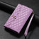 Samsung Galaxy S24+ 5G Zipper Multi-Card Wallet Rhombic Leather Phone Case - Purple