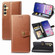 Samsung Galaxy S24+ 5G Retro Solid Color Buckle Leather Phone Case - Brown