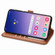 Samsung Galaxy S24+ 5G Retro Solid Color Buckle Leather Phone Case - Brown