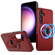 Samsung Galaxy S24+ 5G MagSafe Ring Holder Armor Phone Case - Red