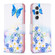 Samsung Galaxy S24 5G Colored Drawing Pattern Leather Phone Case - Butterfly Love