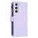 Samsung Galaxy S24 5G 9 Card Slots Zipper Wallet Leather Flip Phone Case - Light Purple