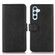 Samsung Galaxy S24 5G Cow Texture Leather Phone Case - Black