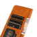 Samsung Galaxy S24 5G KHAZNEH Dual-color Cowhide Texture Flip Leather Phone Case - Brown