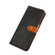 Samsung Galaxy S24 5G KHAZNEH Dual-color Cowhide Texture Flip Leather Phone Case - Black