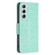 Samsung Galaxy S24 5G Embossing Two Butterflies Pattern Leather Phone Case - Green Samsung Galaxy S24 5G Embossing Two Butterflies Pattern Leather Phone Case - Green