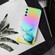 Samsung Galaxy S24 5G Laser Marble Pattern Clear TPU Shockproof Phone Case - Blue Samsung Galaxy S24 5G Laser Marble Pattern Clear TPU Shockproof Phone Case - Blue