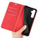 Samsung Galaxy S24 5G Retro-skin Magnetic Suction Leather Phone Case - Red Samsung Galaxy S24 5G Retro-skin Magnetic Suction Leather Phone Case - Red