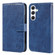 Samsung Galaxy S24 5G Skin Feeling Oil Leather Texture PU + TPU Phone Case - Dark Blue