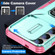 Samsung Galaxy S24 5G Sliding Camshield Holder Phone Case - Grey Green + Pink
