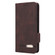 Samsung Galaxy S24 5G Magnetic Clasp Leather Phone Case - Brown