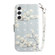 Samsung Galaxy S24 5G 3D Colored Horizontal Flip Leather Phone Case - Magnolia
