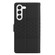 Samsung Galaxy S24 5G Diamond Embossed Skin Feel Leather Phone Case - Black