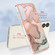Samsung Galaxy S24 5G Electroplating Marble Dual-side IMD Phone Case - Rose Gold 015
