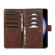 Samsung Galaxy S24 5G Wristband Card Slot Leather Phone Case - Coffee