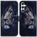 Samsung Galaxy S24 5G Coloured Drawing Flip Leather Phone Case - Lion