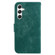 Samsung Galaxy S24 5G Little Tiger Embossed Leather Phone Case - Green