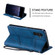 Samsung Galaxy S24 5G Skin Feel Splicing Horizontal Flip Leather Phone Case - Blue