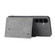Samsung Galaxy S24 5G Double Buckle Card Slots Magnetic Phone Case - Grey Samsung Galaxy S24 5G Double Buckle Card Slots Magnetic Phone Case - Grey
