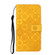 Samsung Galaxy S24 5G Ethnic Style Embossed Pattern Leather Phone Case - Yellow