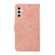 Samsung Galaxy S24 5G Ethnic Style Embossed Pattern Leather Phone Case - Pink