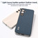 Samsung Galaxy S24 5G ABEEL Genuine Leather Luxury Black Edge Phone Case - Royal Blue