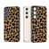 Samsung Galaxy S24 5G ABEEL Black Edge Leopard Phone Case - Golden Leopard
