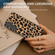Samsung Galaxy S24 5G ABEEL Black Edge Leopard Phone Case - Golden Leopard