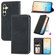 Samsung Galaxy S24 5G Retro Skin Feel Magnetic Leather Phone Case - Black