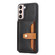 Samsung Galaxy S24 5G Calfskin Card Slot TPU + PU Phone Case - Black