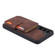 Samsung Galaxy S24 5G Skin Feel Dream RFID Anti-theft PU Card Bag Phone Case - Coffee
