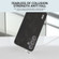 Samsung Galaxy S24 5G ABEEL Retro Texture PU Phone Case - Black