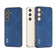 Samsung Galaxy S24 5G ABEEL Retro Texture PU Phone Case - Blue