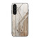 Samsung Galaxy S24 5G Wood Grain Glass Phone Case - Grey