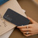 Samsung Galaxy S24 5G ABEEL Genuine Leather + PC Litchi Texture Phone Case - Black