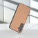 Samsung Galaxy S24 5G ABEEL Carbon Fiber Texture Protective Phone Case - Gold