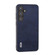 Samsung Galaxy S24 5G ABEEL Dual Color Cowhide Texture PU Phone Case - Blue Samsung Galaxy S24 5G ABEEL Dual Color Cowhide Texture PU Phone Case - Blue