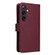 Samsung Galaxy S24 5G BETOPNICE BN-005 2 in 1 Detachable Imitate Genuine Leather Phone Case - Wine Red
