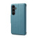 Samsung Galaxy S24 5G Denior Cowhide Texture Wallet Style Leather Phone Case - Blue