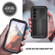 Samsung Galaxy S24 5G R-JUST Sliding Camera Life Waterproof Holder Phone Case - Black