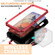 Samsung Galaxy S24 5G R-JUST Sliding Camera Life Waterproof Holder Phone Case - Red
