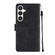 Samsung Galaxy S24 5G Skin-feel Embossed Leather Phone Case - Black