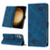 Samsung Galaxy S24 5G Skin-feel Embossed Leather Phone Case - Blue