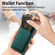 Samsung Galaxy S24 5G Retro Leather Card Bag Magnetic Phone Case - Green