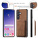 Samsung Galaxy S24 5G Retro Leather Card Bag Magnetic Phone Case - Brown