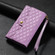 Samsung Galaxy S24 5G Zipper Multi-Card Wallet Rhombic Leather Phone Case - Purple