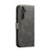 Samsung Galaxy S24 5G DG.MING Crazy Horse Texture Detachable Magnetic Leather Case - Grey